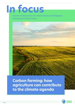 In focus: Carbon farming