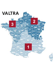 Map Valtra.